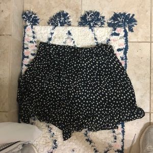 Urban outfitters poke-dot wrap skirt